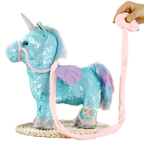 Sparkly Interactive Unicorn Toy